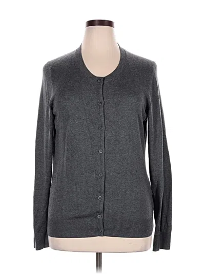 Pre-owned Gap Outlet Cardigan Sweater In Gray