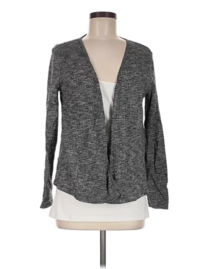 Pre-owned Gap Outlet Cardigan Sweater In Gray