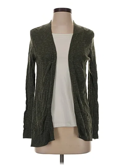 Pre-owned Gap Outlet Cardigan Sweater In Green