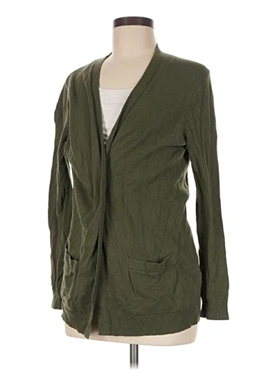 Pre-owned Gap Outlet Cardigan Sweater In Green