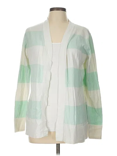 Pre-owned Gap Outlet Cardigan Sweater In Green