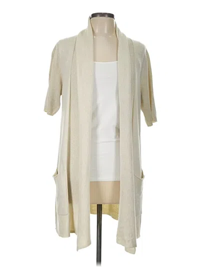 Pre-owned Gap Outlet Cardigan Sweater In Ivory