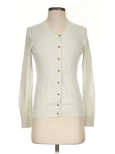 Pre-owned Gap Outlet Cardigan Sweater In Ivory