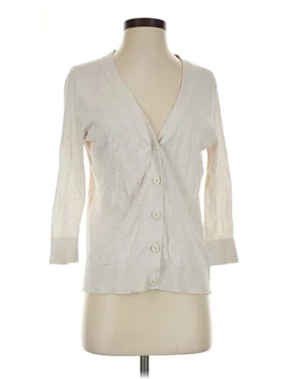 Pre-owned Gap Outlet Cardigan Sweater In Ivory