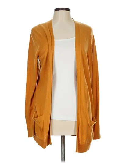 Pre-owned Gap Outlet Cardigan Sweater In Orange
