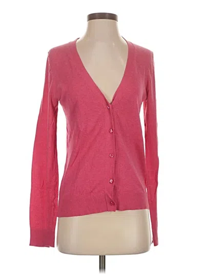 Pre-owned Gap Outlet Cardigan Sweater In Pink