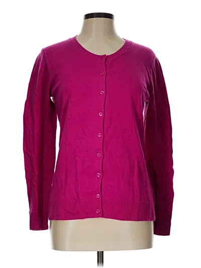 Pre-owned Gap Outlet Cardigan Sweater In Purple