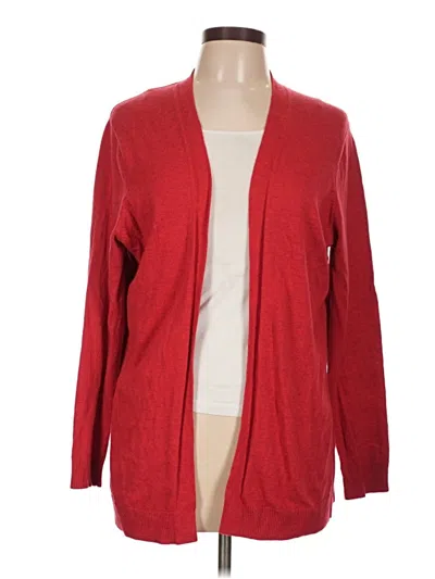 Pre-owned Gap Outlet Cardigan Sweater In Red
