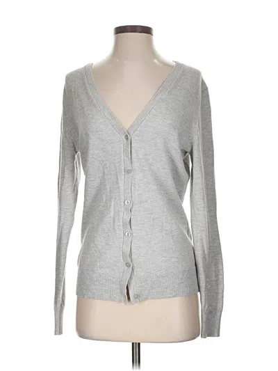 Pre-owned Gap Outlet Cardigan Sweater In Silver