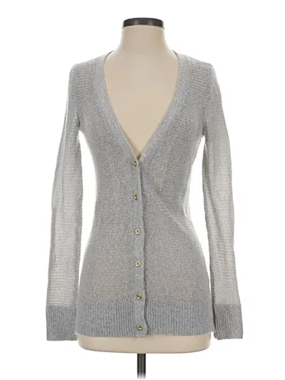 Pre-owned Gap Outlet Cardigan Sweater In Silver