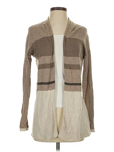 Pre-owned Gap Outlet Cardigan Sweater In Tan