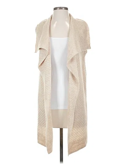 Pre-owned Gap Outlet Cardigan Sweater In Tan