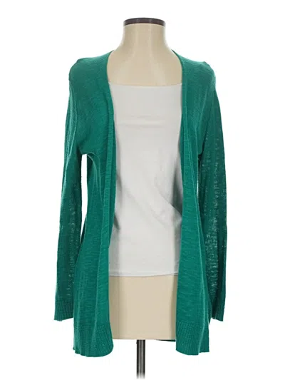 Pre-owned Gap Outlet Cardigan Sweater In Teal