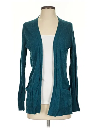 Pre-owned Gap Outlet Cardigan Sweater In Teal