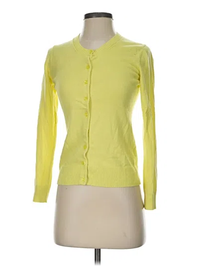 Pre-owned Gap Outlet Cardigan Sweater In Yellow
