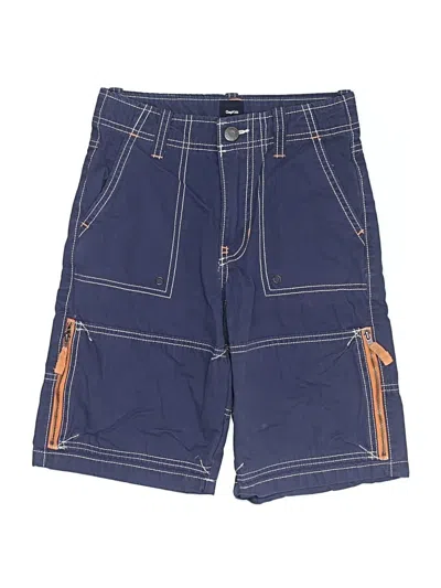 Pre-owned Gap Outlet Kids' Cargo Shorts In Blue
