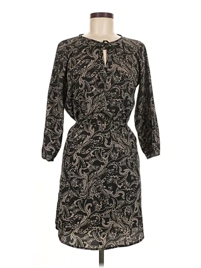 Pre-owned Gap Outlet Casual Dress In Black