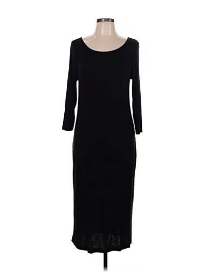 Pre-owned Gap Outlet Casual Dress In Black
