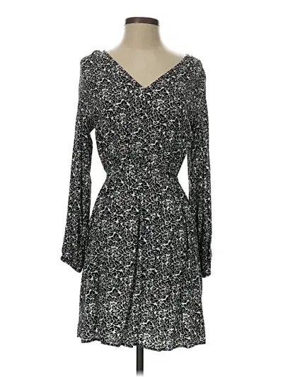 Pre-owned Gap Outlet Casual Dress In Black