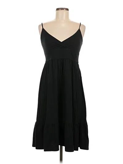 Pre-owned Gap Outlet Casual Dress In Black