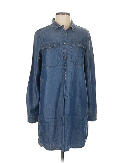Pre-owned Gap Outlet Casual Dress In Blue