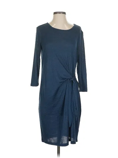 Pre-owned Gap Outlet Casual Dress In Blue