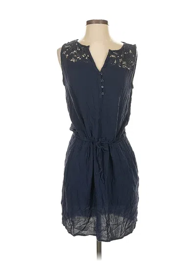 Pre-owned Gap Outlet Casual Dress In Blue