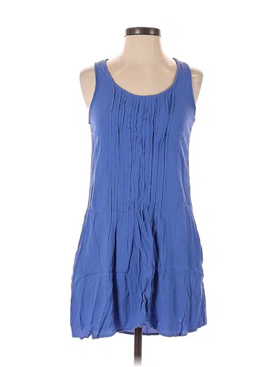 Pre-owned Gap Outlet Casual Dress In Blue