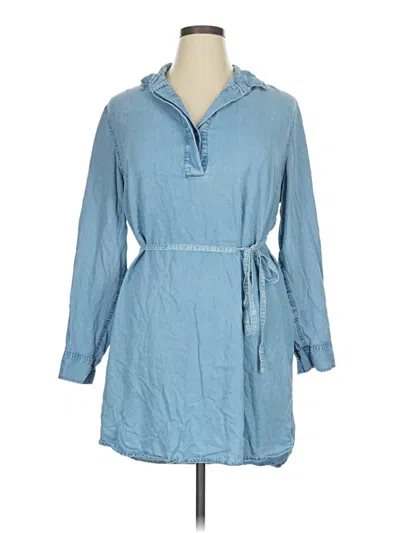 Pre-owned Gap Outlet Casual Dress In Blue