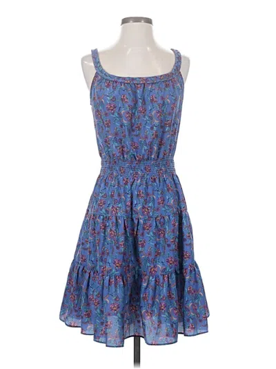 Pre-owned Gap Outlet Casual Dress In Blue