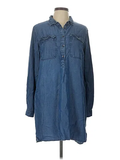 Pre-owned Gap Outlet Casual Dress In Blue