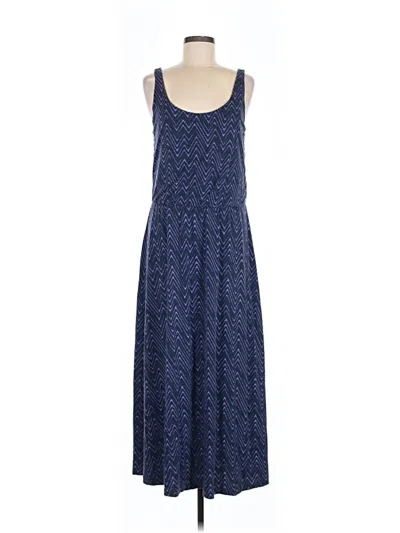 Pre-owned Gap Outlet Casual Dress In Blue