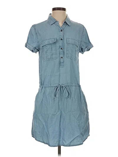 Pre-owned Gap Outlet Casual Dress In Blue