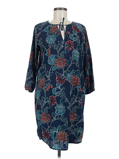 Pre-owned Gap Outlet Casual Dress In Blue