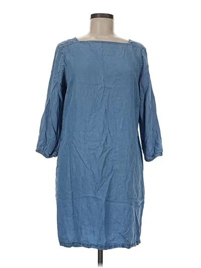 Pre-owned Gap Outlet Casual Dress In Blue