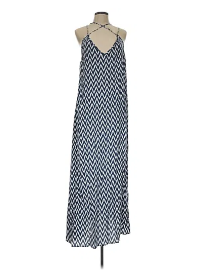 Pre-owned Gap Outlet Casual Dress In Blue