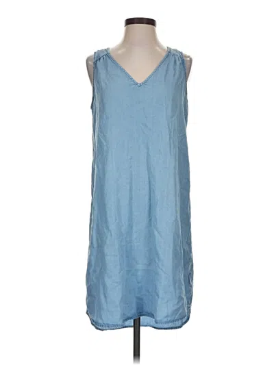 Pre-owned Gap Outlet Casual Dress In Blue