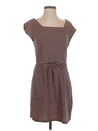 Pre-owned Gap Outlet Casual Dress In Brown