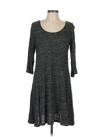 Pre-owned Gap Outlet Casual Dress In Gray