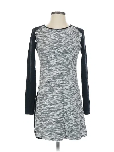 Pre-owned Gap Outlet Casual Dress In Gray
