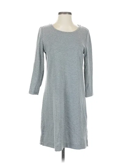Pre-owned Gap Outlet Casual Dress In Gray