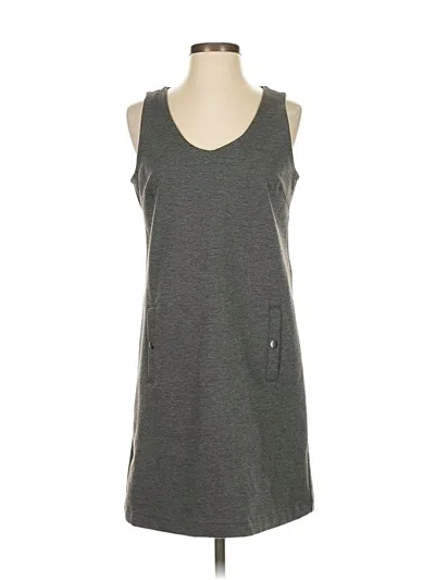 Pre-owned Gap Outlet Casual Dress In Gray