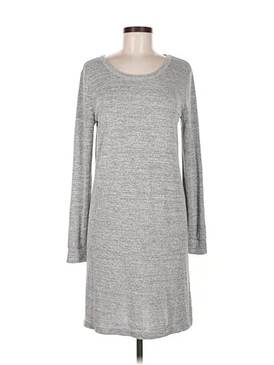 Pre-owned Gap Outlet Casual Dress In Gray