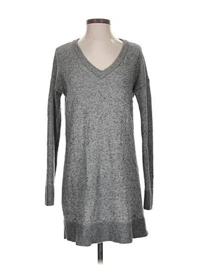 Pre-owned Gap Outlet Casual Dress In Gray