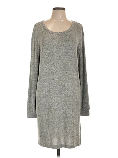 Pre-owned Gap Outlet Casual Dress In Gray