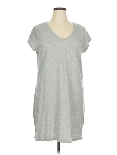 Pre-owned Gap Outlet Casual Dress In Gray