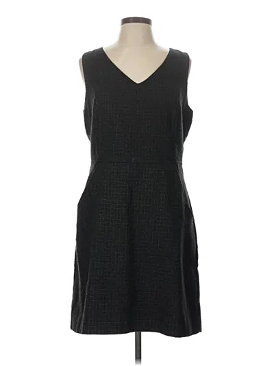 Pre-owned Gap Outlet Casual Dress In Gray