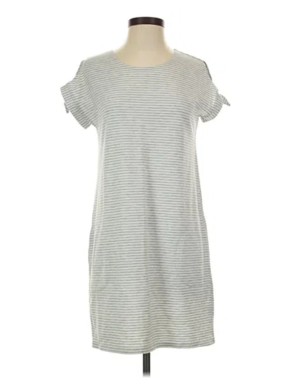 Pre-owned Gap Outlet Casual Dress In Gray