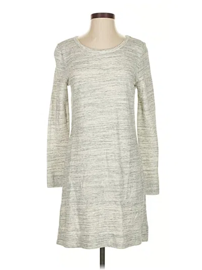 Pre-owned Gap Outlet Casual Dress In Gray