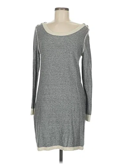 Pre-owned Gap Outlet Casual Dress In Gray